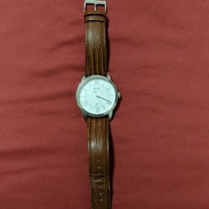 Men's Hugo boss leather watch